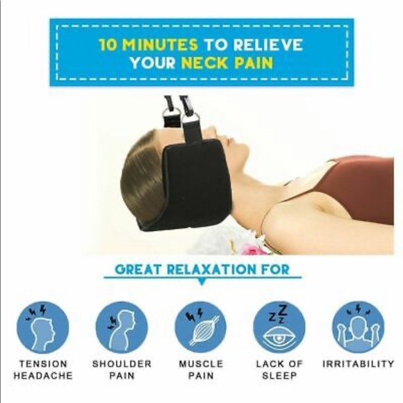 Head Hammock Neck Headaches Pain Relief Stretcher - Picture 4 of 8